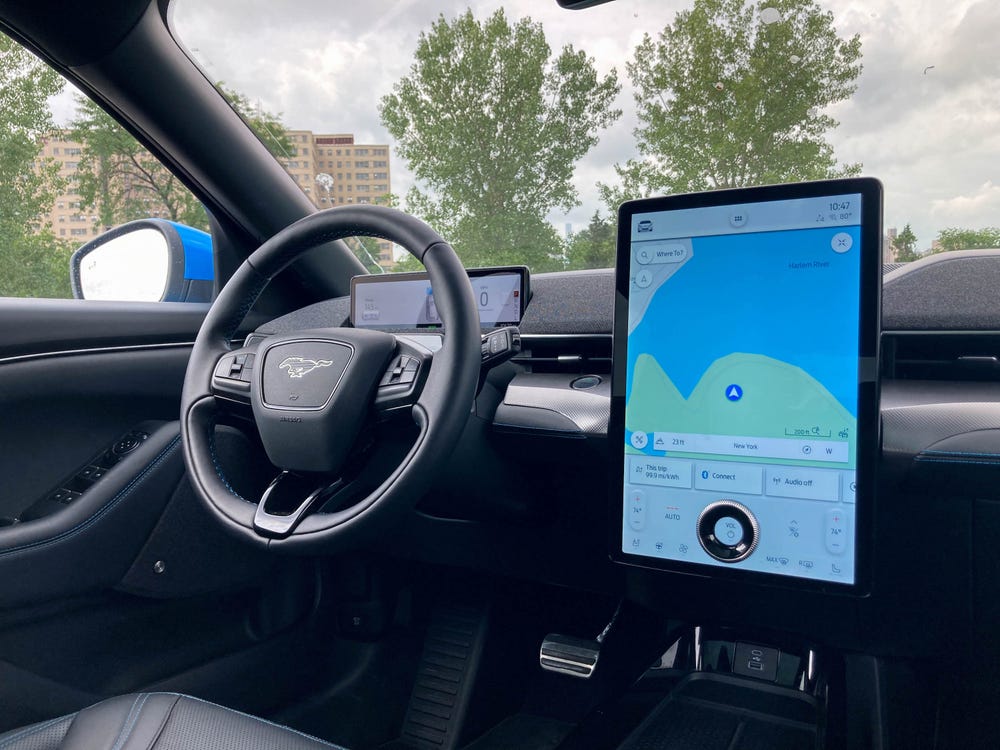 EV Routing For Apple Maps Now Available Via Carplay & SYNC in MachE