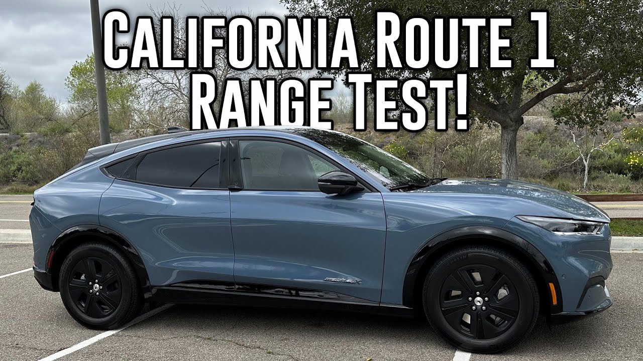 2023 California Route 1 MachE Range Test We could get used to this